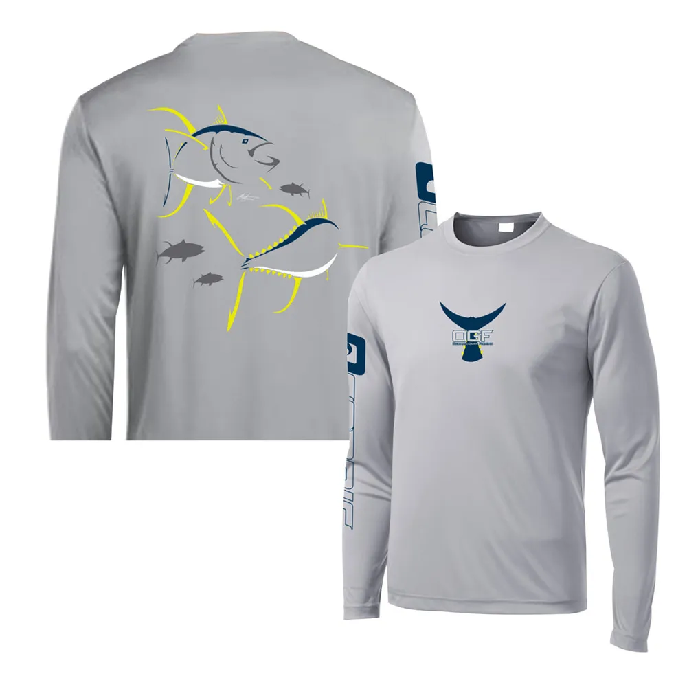 Outdoor T-shirts Oceanic Gear Vissen Lange mouwen UV-bescherming Vochtafvoerend Sneldrogend Ademende kleding 221128