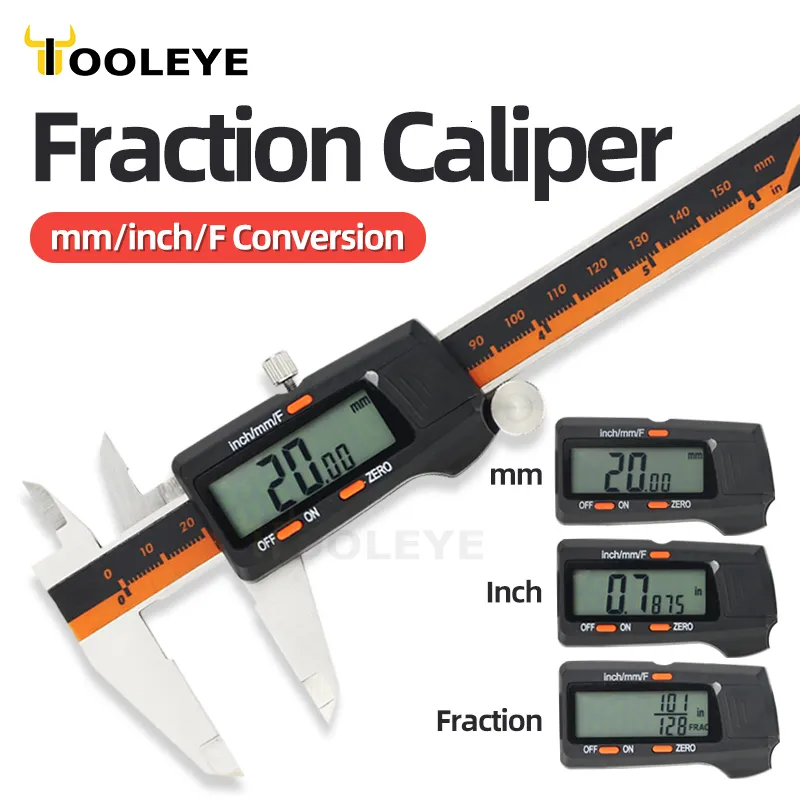 Wholesale Vernier Calipers Fraction Metal Caliper Digital Pachymeter