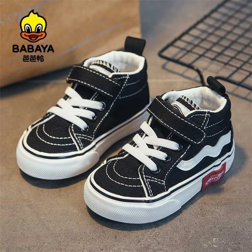 Babaya Baby Shoes Girls الأطفال 1-3 سنوات من القماش الربيع القابل للتنفس Boys Boys Boots 211022