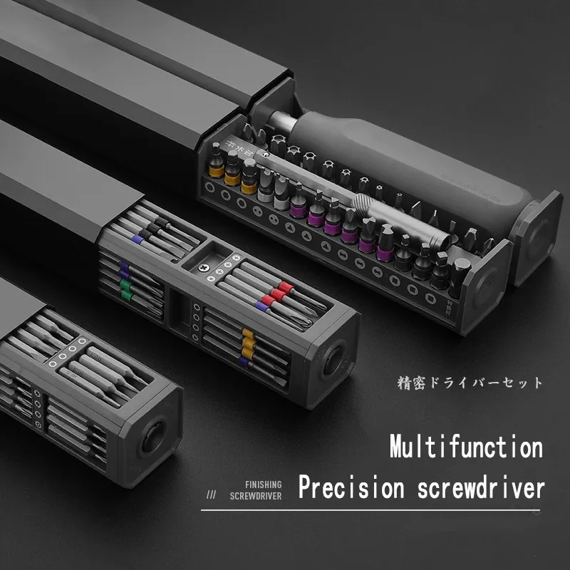 Другие ручные инструменты Precision Outcriver Set 324346 в 1 магнитном шестигранном шестигранке TORX для отвертки телефонов часов для ремонта инструментов для ремонта