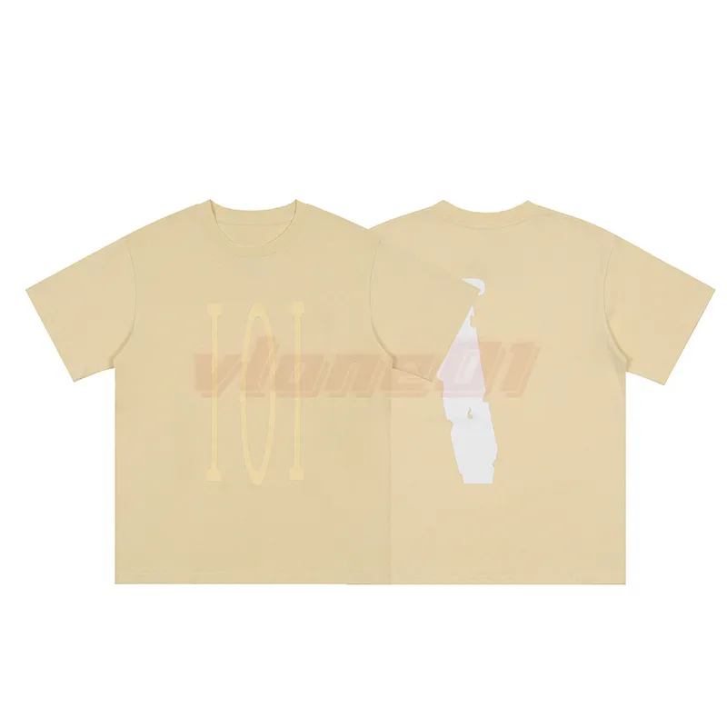 Camiseta Masculina Moda da Moda Designer Feminino Big Lertter Print Tees Summer Street Preto Branco Tamanho S-XL