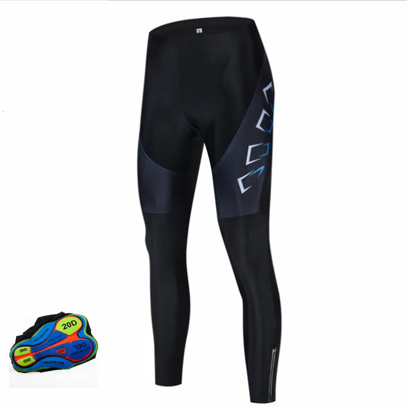 Pantalones de ciclismo a prueba de golpes para hombre otoño ajustado largo 20D antideslizante acolchado Gel bicicleta Mtb cuesta abajo bicicleta de montaña 221125