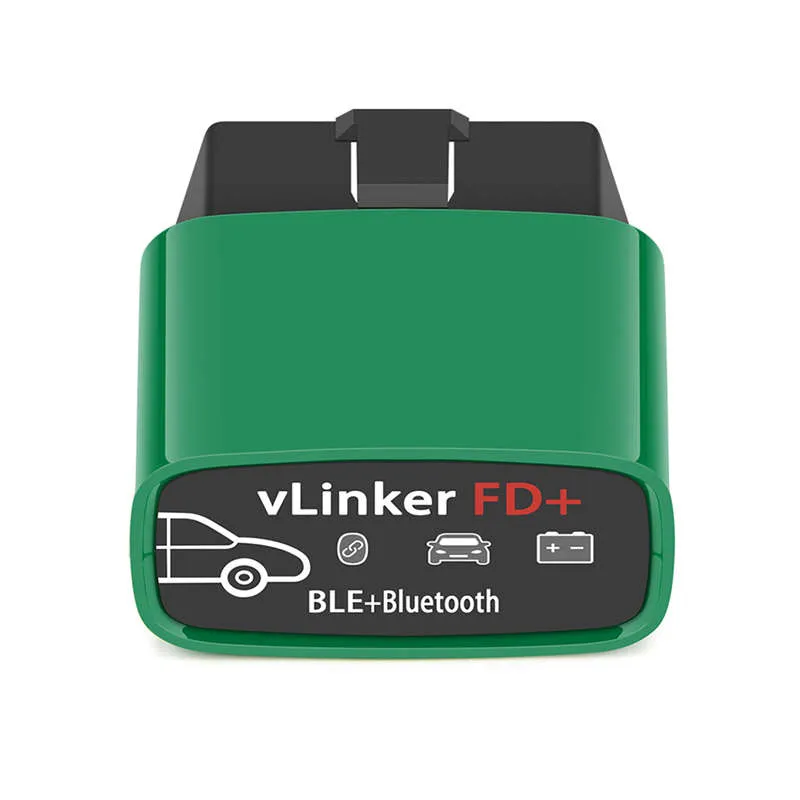 Vlinker003 Vlinker FD Bluetooth La herramienta de diagnóstico de doble modo funciona para el dispositivo ISO Android
