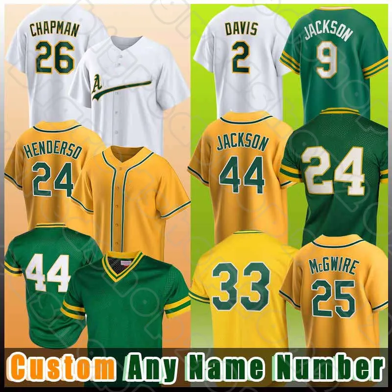 12 Sean Murphy 44 Koszulki baseballowe Reggie Jackson 24 Rickey Henderson 58 Paul Blackburn Jed Lowrie Khris Davis Sergio Romo Seth Brown Cristian Pache Ramon Laureano