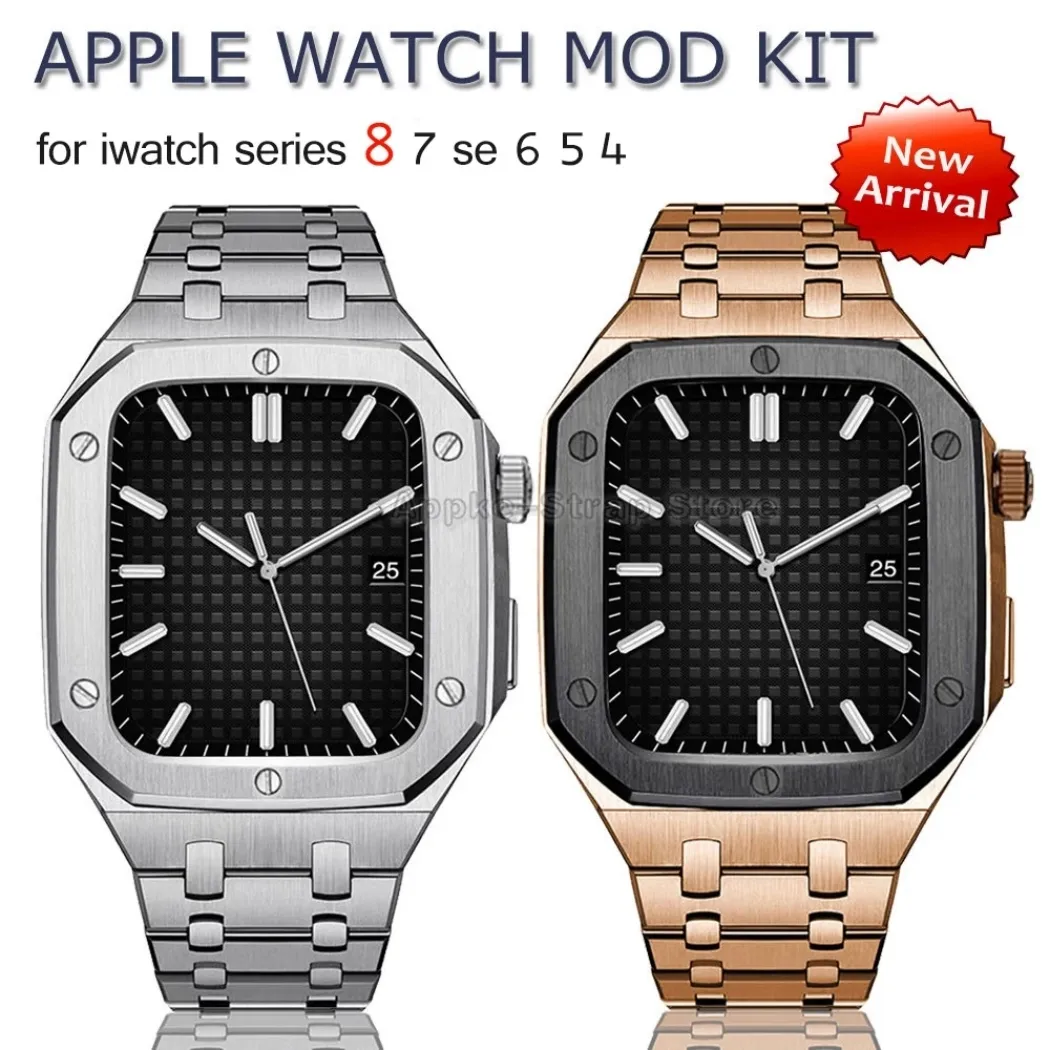 Premium Metal Watch Modification Kit: Stylish Stainless Steel Straps ...