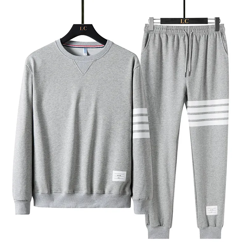 Men's Tracksuits Brand Autumn Winter Men Sets Pants Clothing Sweatsuit Fashion Clothes Trousers Sportswear Sweatpants Long Sleeve 221128