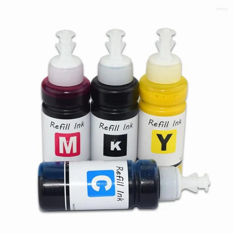 Vibrant Color Ink Refill Kits - 4 x 100ML Pigment Inkjet Printer Refill ...