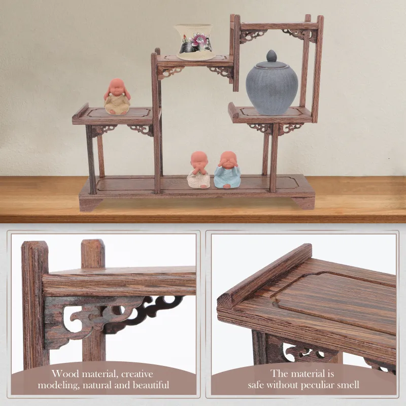Ornate Display Rack Ornament Display Stands Wooden Desktop Rack,... From Mu007, $18.93 ...