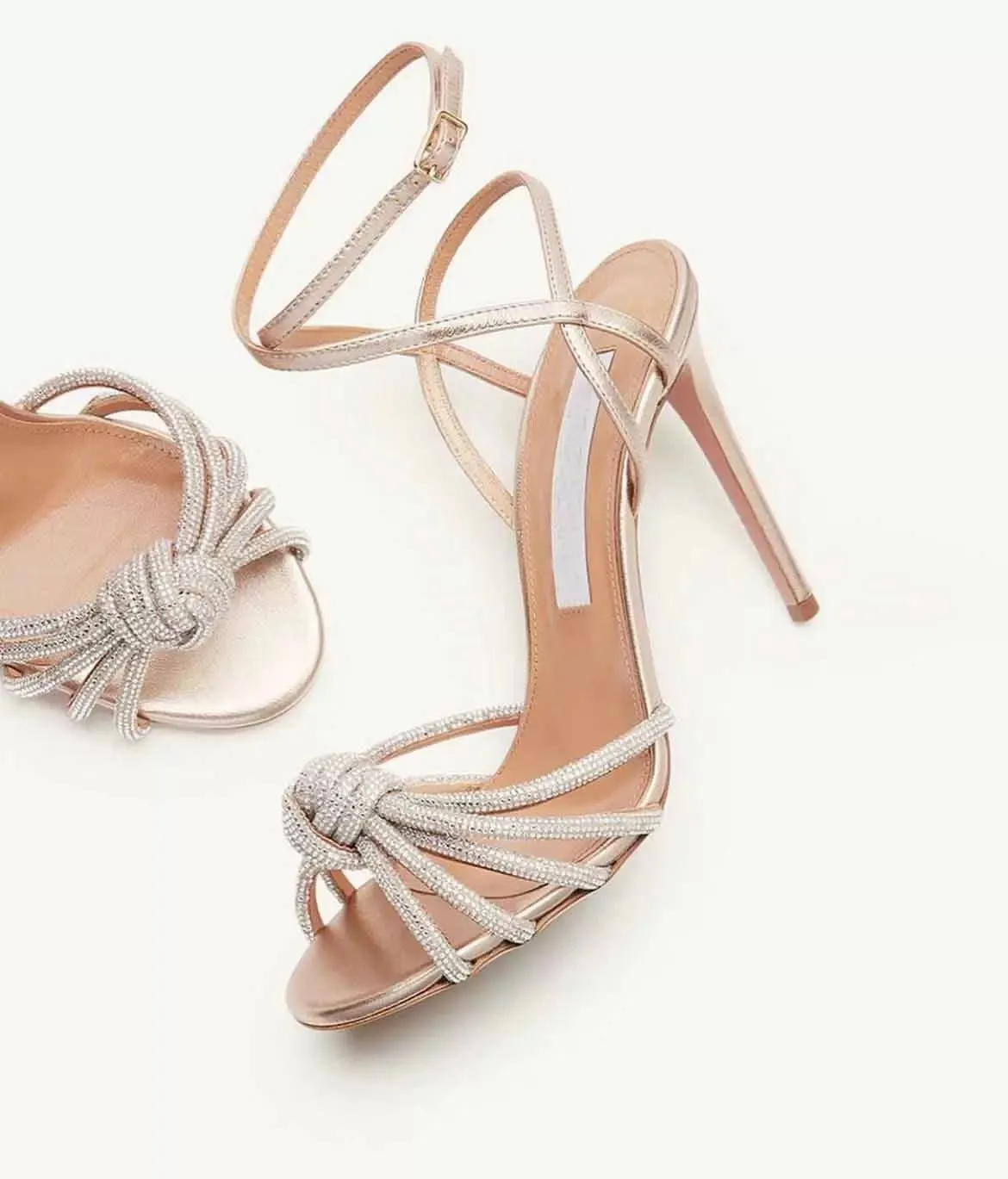 2023SS Newst Summer Luxury Celeste Women Sandals Shoes Crytal Strappy украшенная кожа