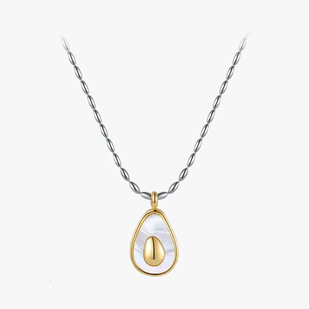 ENFASHION Avocado Ketting Voor Vrouwen Leuke Fruit Kettingen Roestvrij Staal Mode-sieraden Party Collier Femme P213237 221128