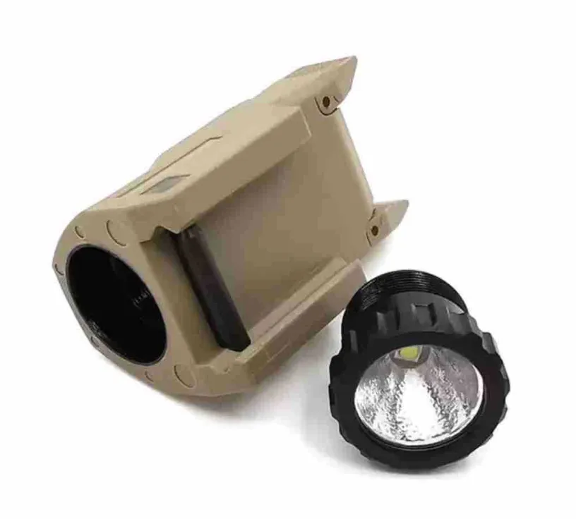 Gun Lights Tactical Compact Apl Aplc Pistol Light Constant/Strobe Flashlight Led White Fit