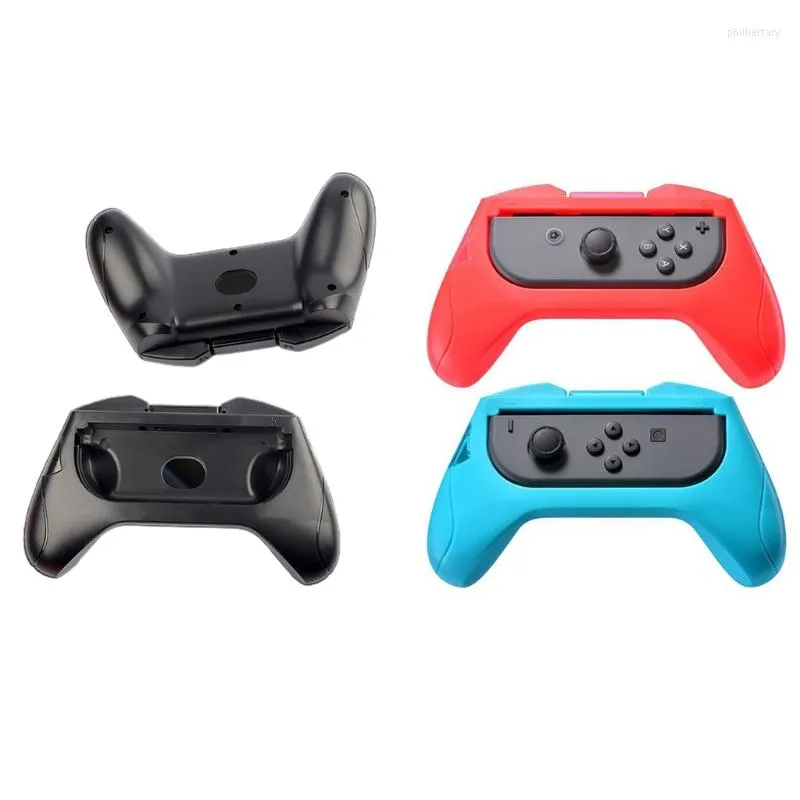 SPEL CONTROLLERS 2X VÄNSTER HÖGER GRIP STAND Support Hållarhandtag för Switch