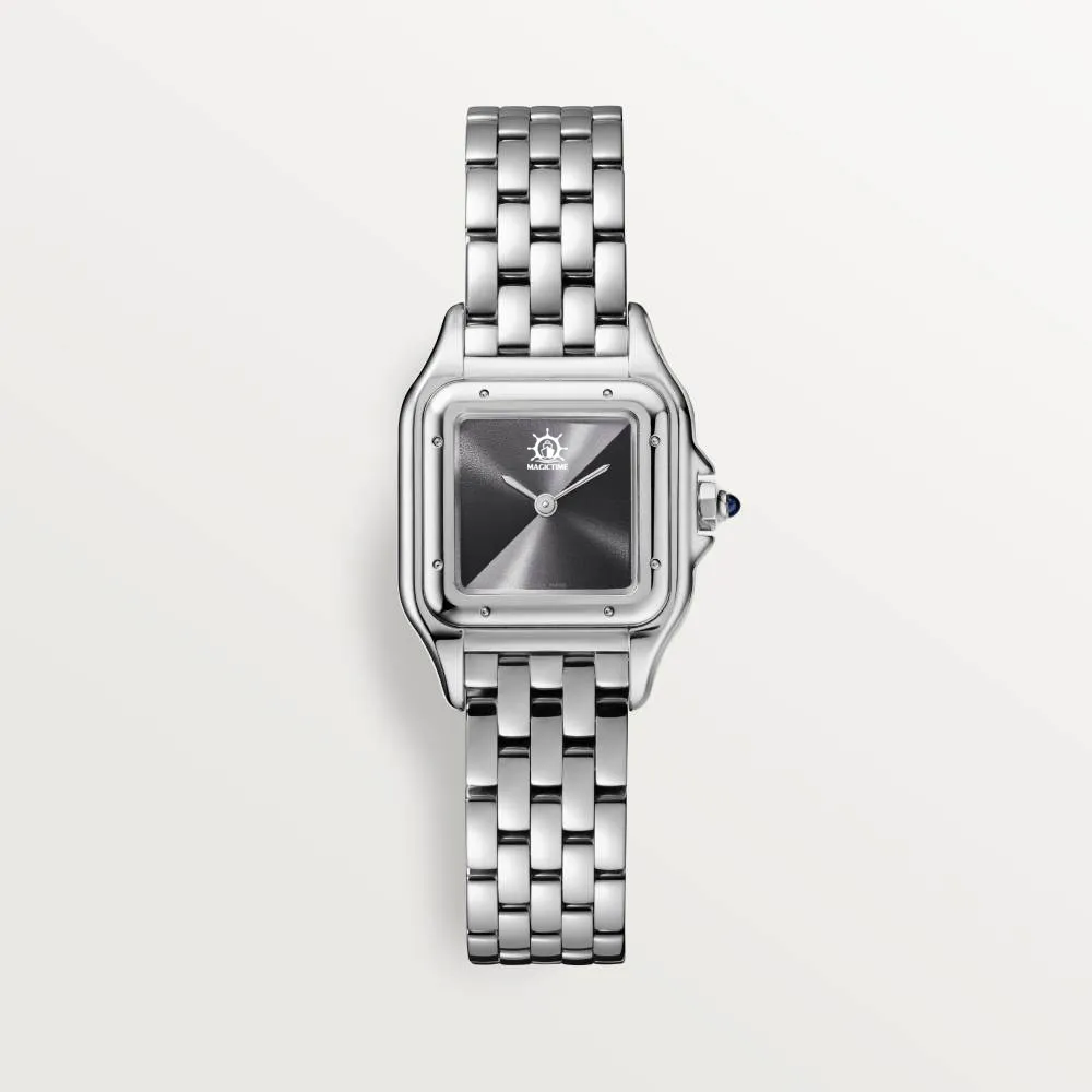Elegant Women's Watch Quartz Movimiento Diamond Watch Band de acero inoxidable impermeable profundo