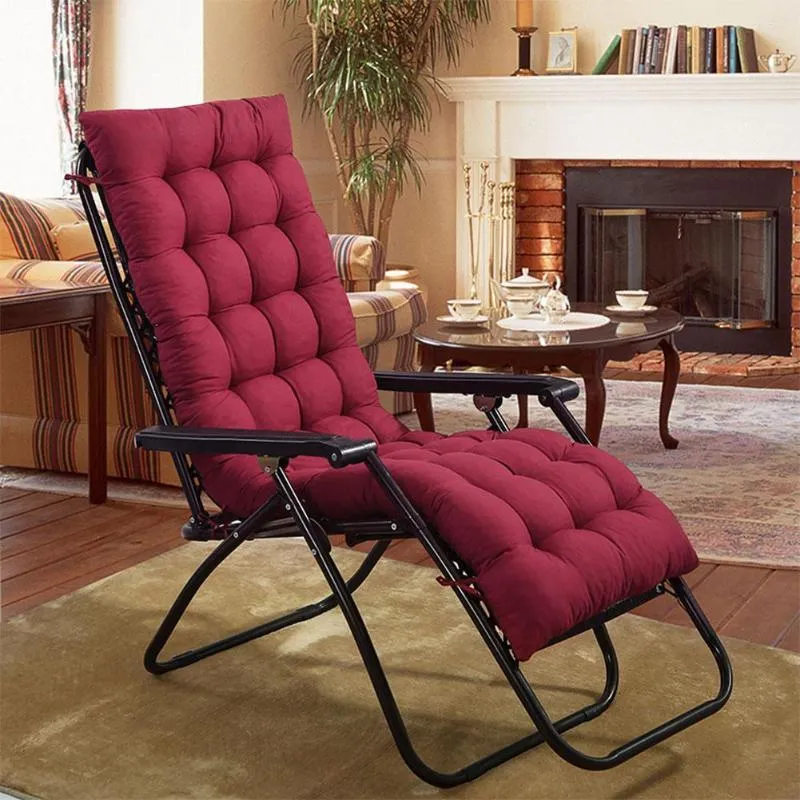 Pillow Soft Comfortable Recliner Back Rocking Chair S Lounger Bench Garden Long