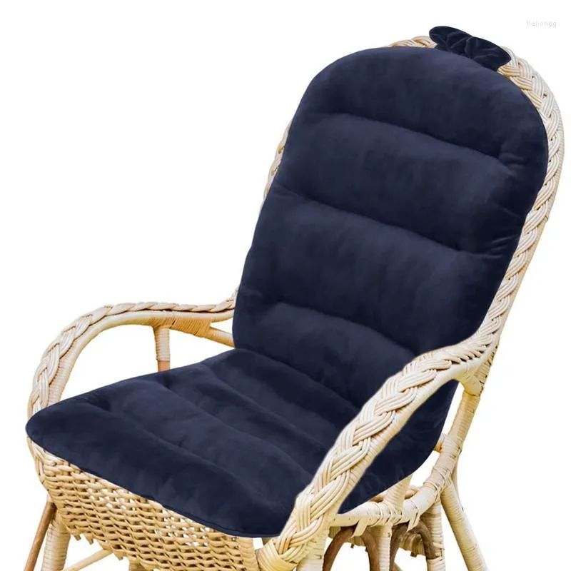 Pillow Rocking Chair S Lumbar Support Non Slip Thicken Padding With Elastic Bands For Home Office