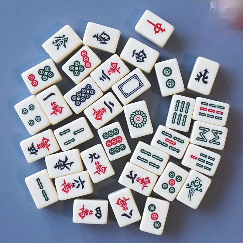 Decorazioni natalizie Adesivo per frigorifero personalizzato Mahjong e adesivo magnetico Adesivo magnetico tridimensionale creativo Scatto magnetico 221129