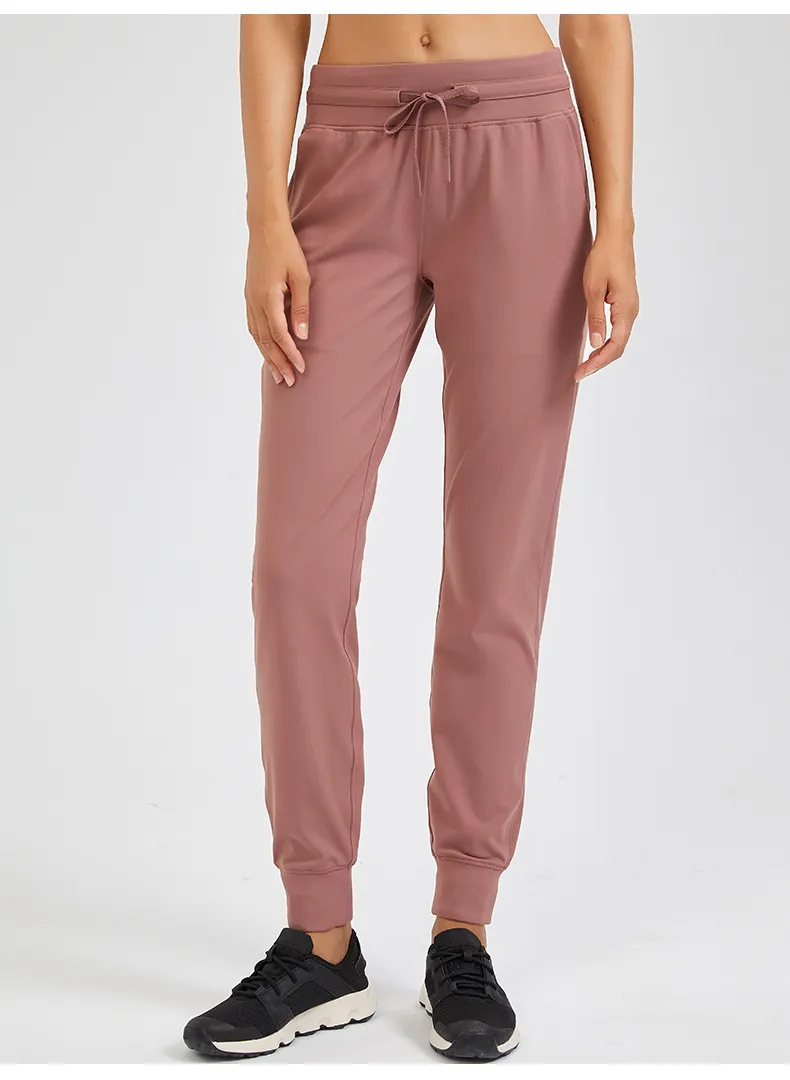 Pantalones De Chándal De Yoga Elástica De La Cintura Alta Para