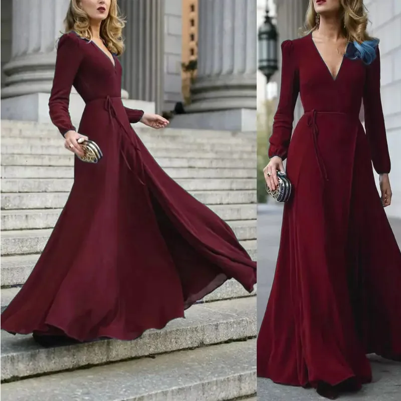 Ladies evening maxi dresses top