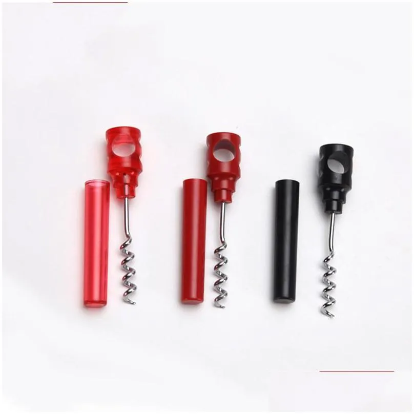 fashion corkscrew colorful pen container can openers creative red wine bottle opener small exquisite kitchen tools 0 98sy x