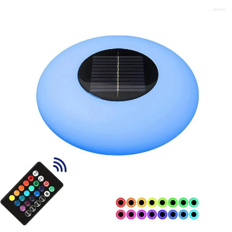 La piscine flottante allume les lampes extérieures imperméables d'étang de la lampe colorée LED pour la fête de jardin