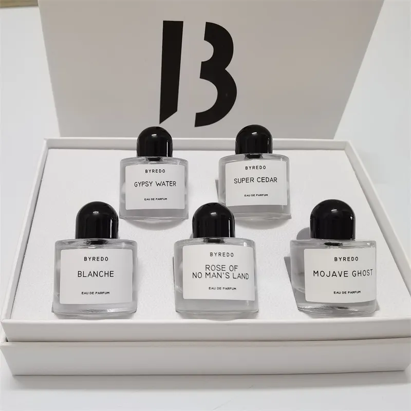 Set Spray Eau de Toilette 5PCS Parfum de style pour femmes Panet des hommes de longue durée