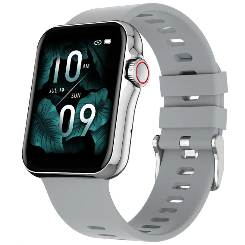 NAC121 Smart Watch Fashion Fitness Tracker Bluetooth para iOS Android Phone com homens Momen 24hours Rastreando relógios inteligentes