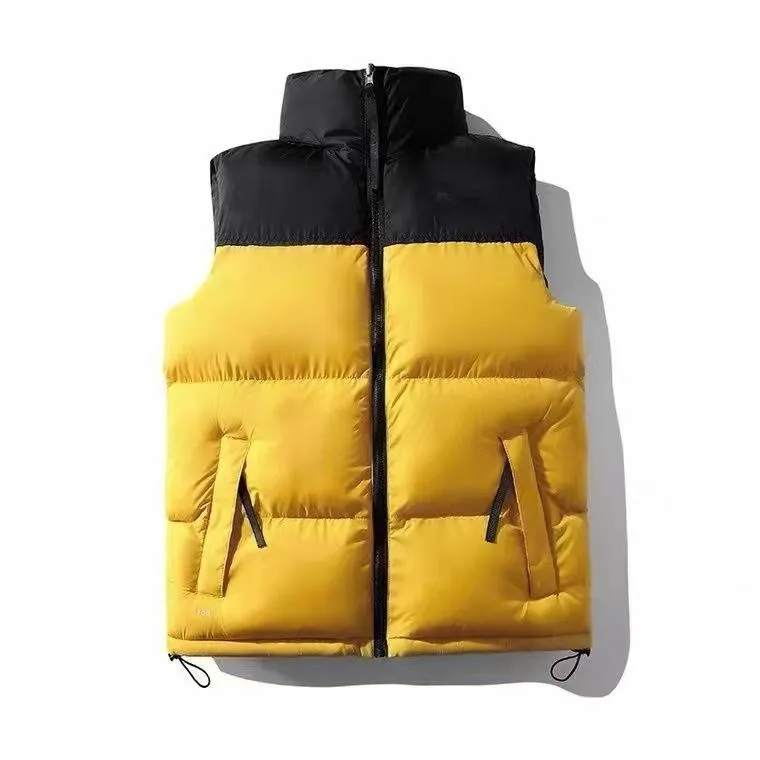 Mannen neervangen Jacket Puffer Vest Jackets Waistcoat Designer Borduurwerkheren en dames geen mouwloze winterjackpuffer herfst winters bodywarmer