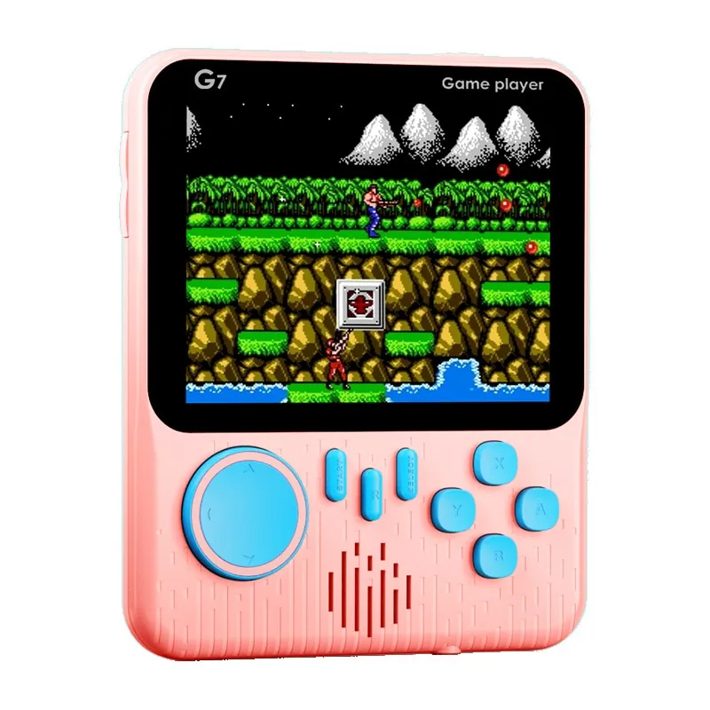 3.5 인치 스크린 G7 Ultra-Thin Handheld Game Console 666 in 1 휴대용 레트로 향수 학생 카드 기계