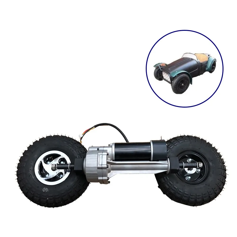 24V 180W250W rear axle motor drive old three-wheeled scooter dust cart axle C gear differential