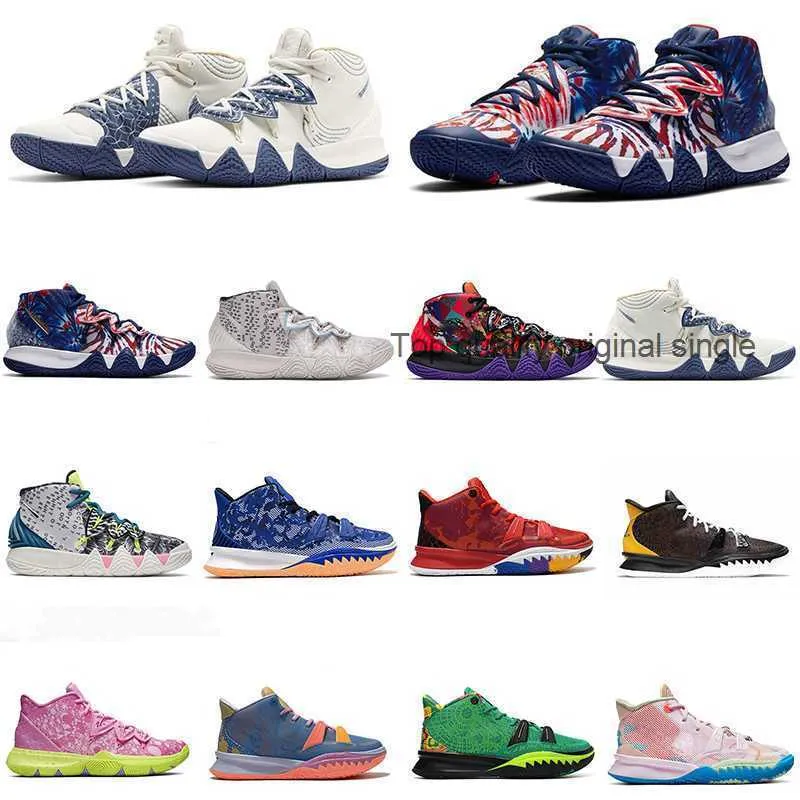 Buty do koszykówki Kyrie 5 Kyries Uncle Drew Athlete Bhm Fresh Hyper Jade Pineapple Team Hybrid S2 Friends Designer Sneakers Męskie