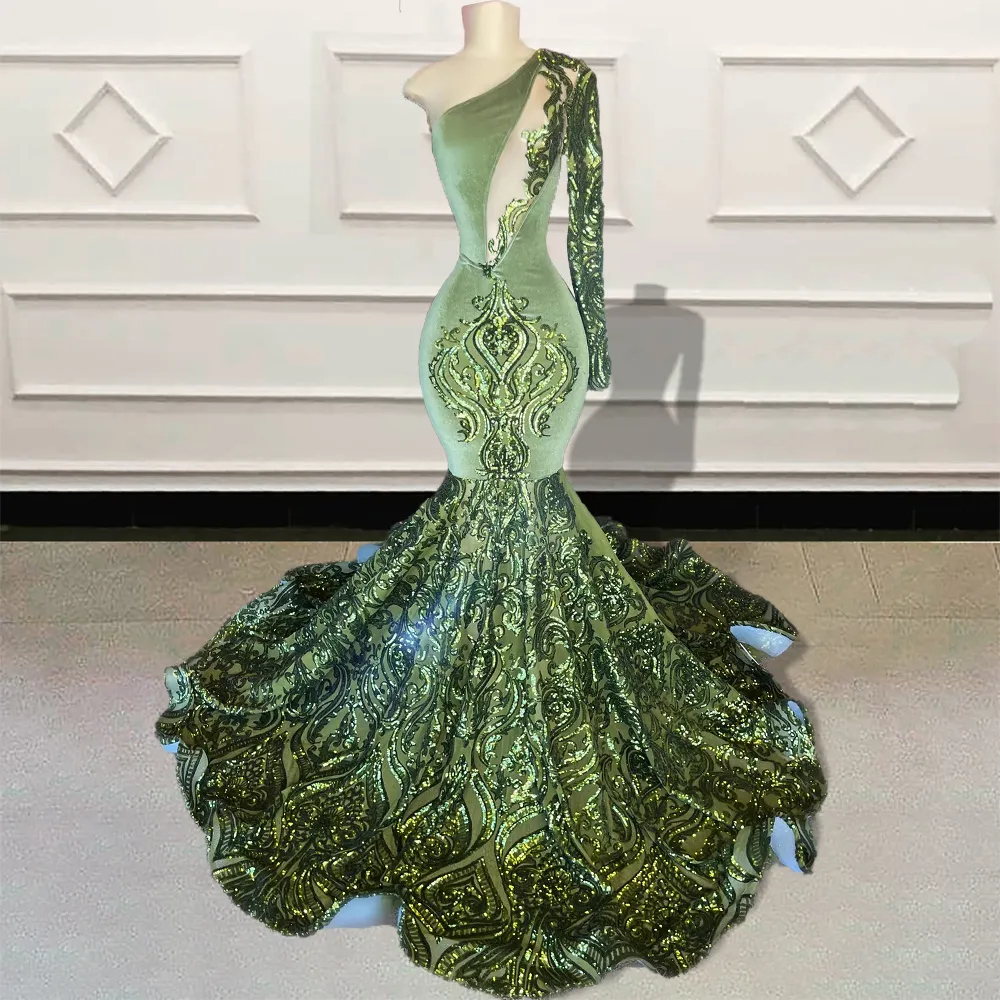 Green art deco dress hot sale