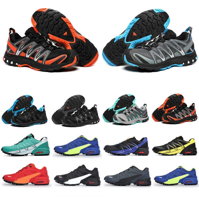 Speedcross Shoes Speed ​​Cross Pro2 CS 3D Sneakers Jogging Triple Black White Blue Red Yellow Green