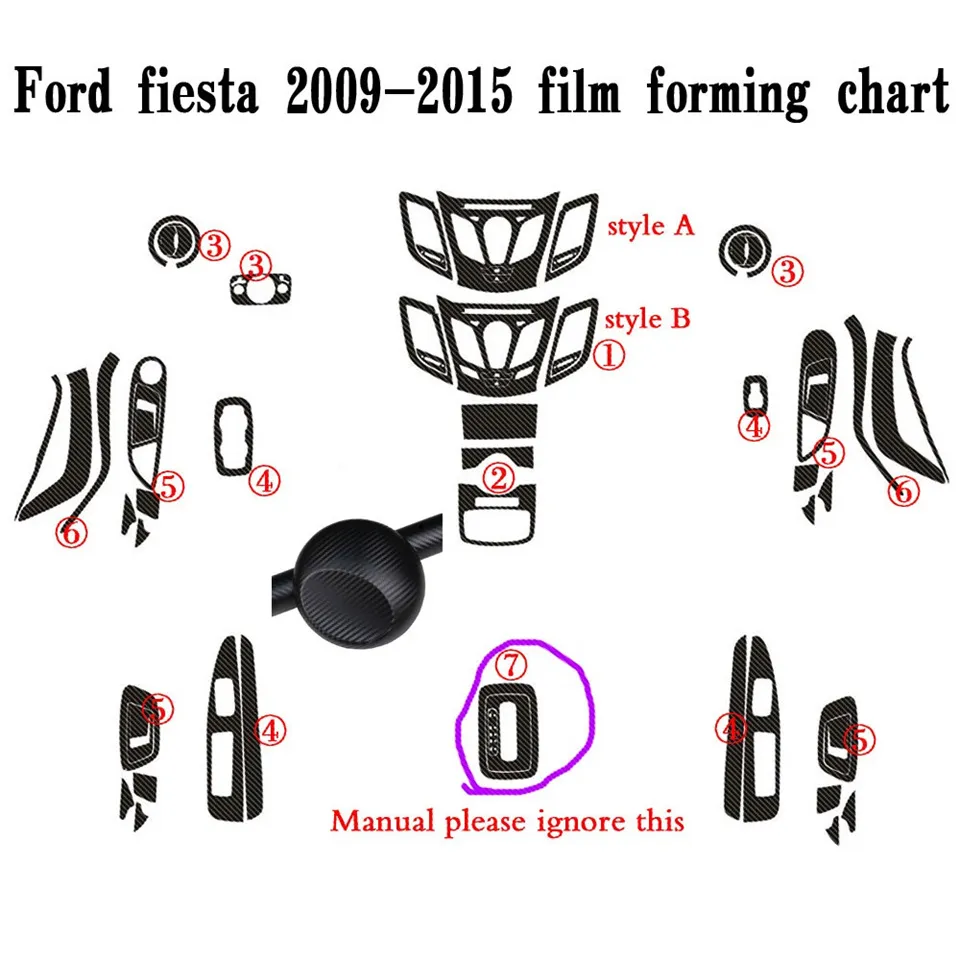 Car DashMat Dashboard Cover Sun Protector Carpet Mat For Ford Fiesta 2009-2017 Car DashMat Dashboard Cover Sun Protector Carpet Mat For Ford Fiesta 2009-2017