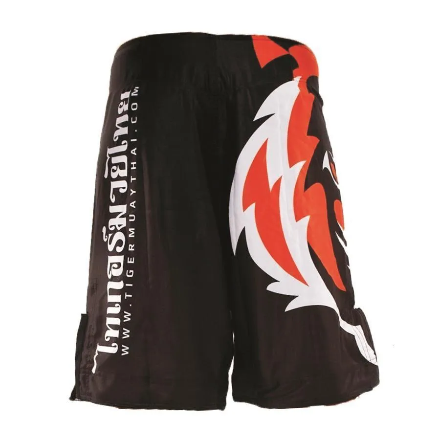 Pantalones cortos de Muay Thai para hombre y mujer, ropa de combate con  estampado de Kickboxing, Boxeo, competición de entrenamiento, gimnasio,  artes marciales, Sanda - AliExpress