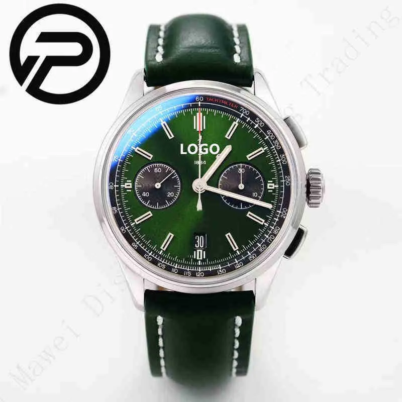 Designer Watches Chronograf Özel GF Orijinal 43mm316 Çelik 7750 Hareket Safir Cam Ayna B01 İzle Luxury 410U