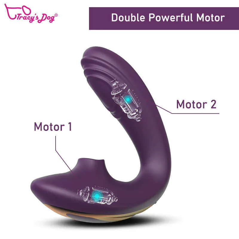 Tracys Dog 2 In 1 Vibrators Clit Stimulation... From Semenlockring, $45.41 