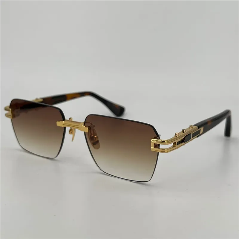 Солнцезащитные очки для женщин и мужчин, летние META-EVO ONE DTS-147, стильные анти-ультрафиолетовые очки в стиле ретро, квадратные безрамочные очки, случайная коробка