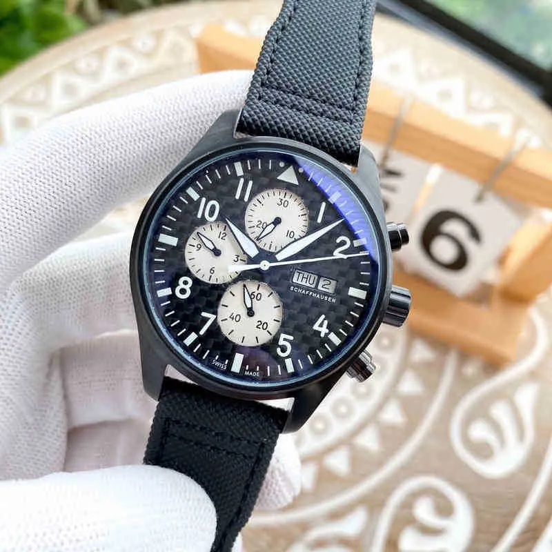 SUPERCLONE LW watch Pilot Complex Function Timing Watch Men's Automatic Mechanical Leisure Business Luminous Large Dial 4r4y 6-pin Bhrk