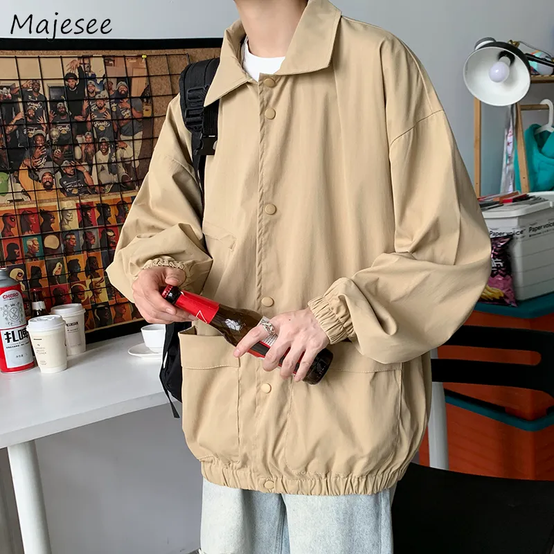 Męskie kurtki męskie odzież towarowa ins ulzzang szyk przystojny streetwear swobodny japońska stylowa moda Chaqueta Big Pockets 221129