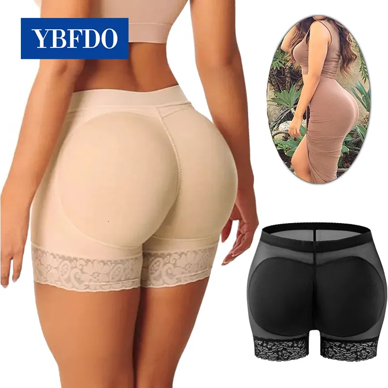 Femmes Shapers YBFDO Femmes Éponge Rembourré Push Up Culotte Butt Lifter Faux Ass Briefs Hip Enhancer Seamless Control Pantalon ocks Lingerie 221130