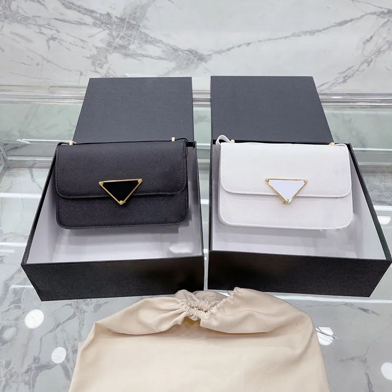 Designer handväskor axel plånböcker handväska korsbodi klaffar messenger väskor metall läder