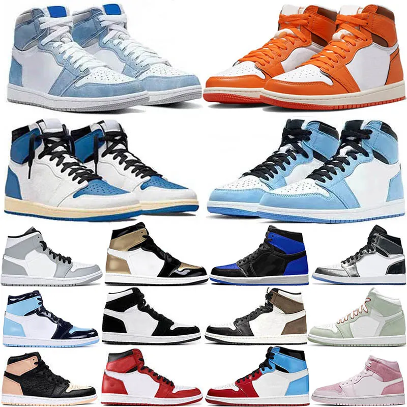 Nike air jordan 1 basketball shoes University Blue UNC Chicago Hyper Royal Designer Sneaker da 36-47 EUR EUR 36-47