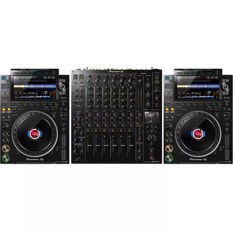 Lighting Controls 2sts CDJ3000 1st DJM900 NXS2 COMBO PACK Nylig stil Musik DJ Pioneer CDJ3000 DISC Player Rekordbox