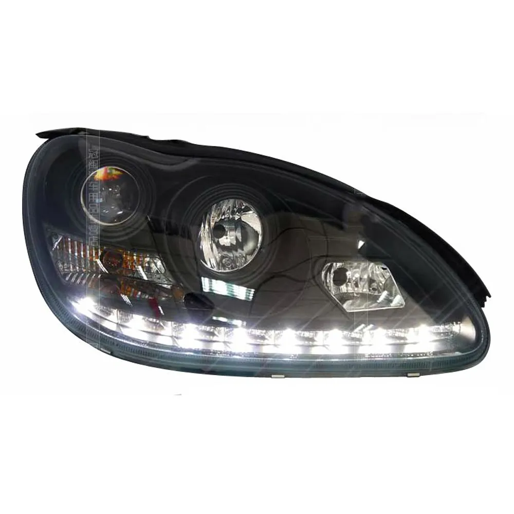 Benz W220 S280 S320 S500 S600 LED Gündüz Çalışma Işığı için Araba Led Farlar Ön Lamba Montaj Kafa Aydınlatma Aksesuarları