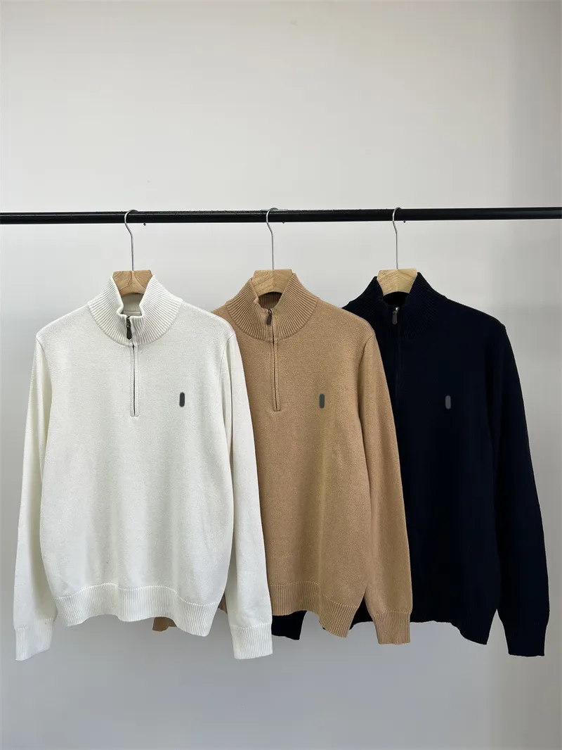 Felpe con cappuccio da uomo Felpe Rl Designer Maglioni da uomo Maniche lunghe Pullover Felpe Nodi Casual Pony Polo Cerniera Mezza felpa con cappuccio Maglione Felpa con cappuccio causale Ralphs