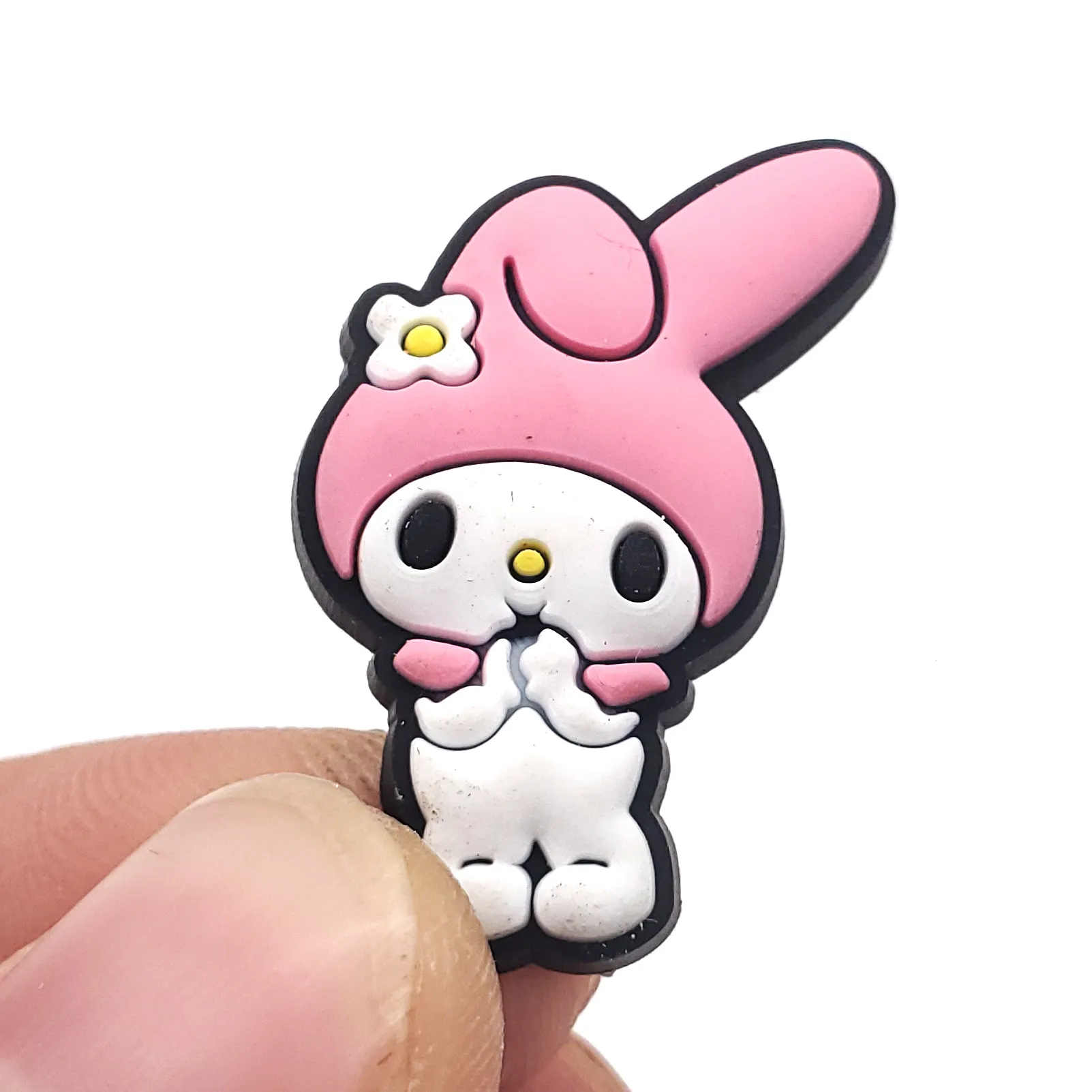 Anime Charms Wholesale Kuromi Charms Melody Cartoon Charms Shoe Accessories  Pvc Decoration Buckle Soft Rubber Fast Ship3402735 From Nrdf, $0.16