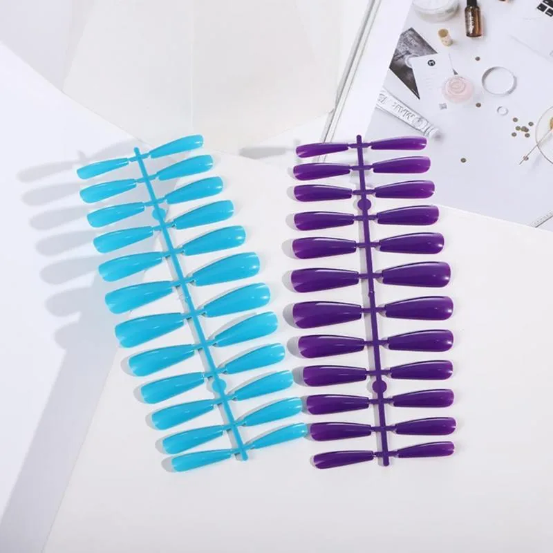 False Nails 10 Sets Great Plastic Mixed Size Extra-Long Press On Fake Decor DIY Manicure For Nail Salon