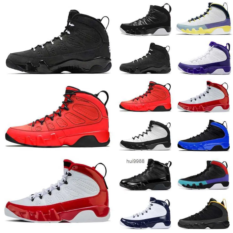 2023 Chaussures de basket Baskets athlétiques Baskets de sport Particule Gris Université Bleu Or Gym Rouge Changer Le Monde Jumpman 9 9S Hommes 'S JORDON