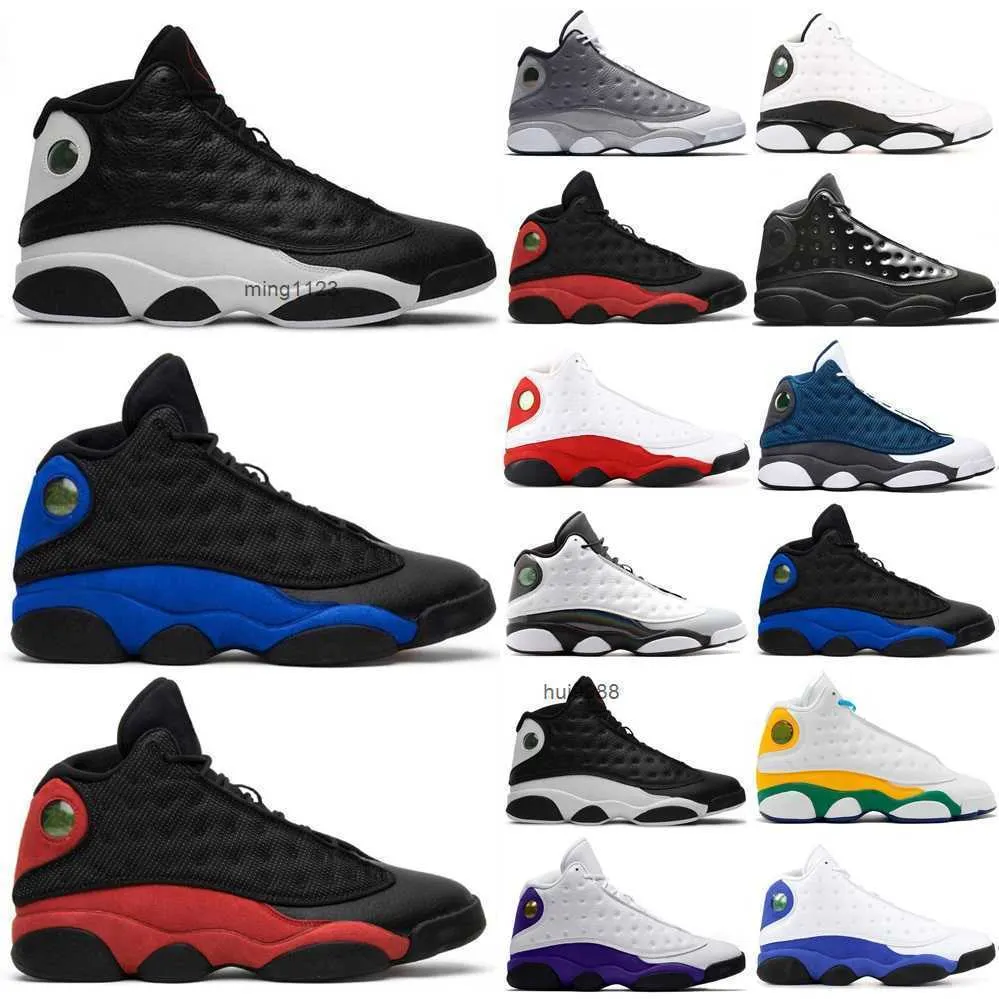 2023 Scarpe da basket Sneakers da uomo Sport Trainer Red Flint Hyper Royal Soar Green Chicago Chaussures Jumpman 13 13S Uomo Taglia 40-47 JORDON