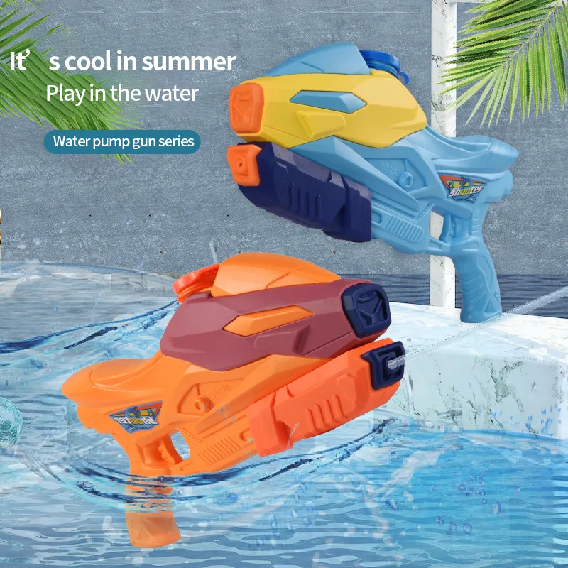 ألعاب Gun Toys الضغط الصيفي Water Water Switch Swimming Pool Beach Games Outdoor Toy Game